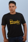 Yellow Life Is Music Classic Fit Black