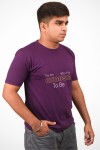 Who You Choose To Be Classic Fit Dark Purple