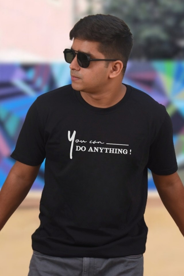 You Can Do Anything Classic Fit Black