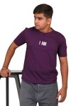 I Am Classic Fit Dark Purple