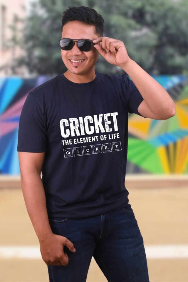 Cricket The Element Of Life Classic Fit Navy Blue
