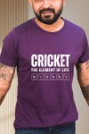 Cricket The Element Of Life Classic Fit Dark Purple