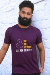 Bat Ball My Soul Classic Fit Dark Purple