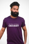 One Nation One Passion Cricket Classic Fit Dark Purple