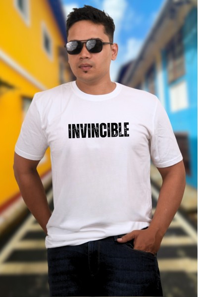 Invincible Classic Fit White
