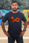 Shiva Infinity Fire Classic Fit Navy Blue