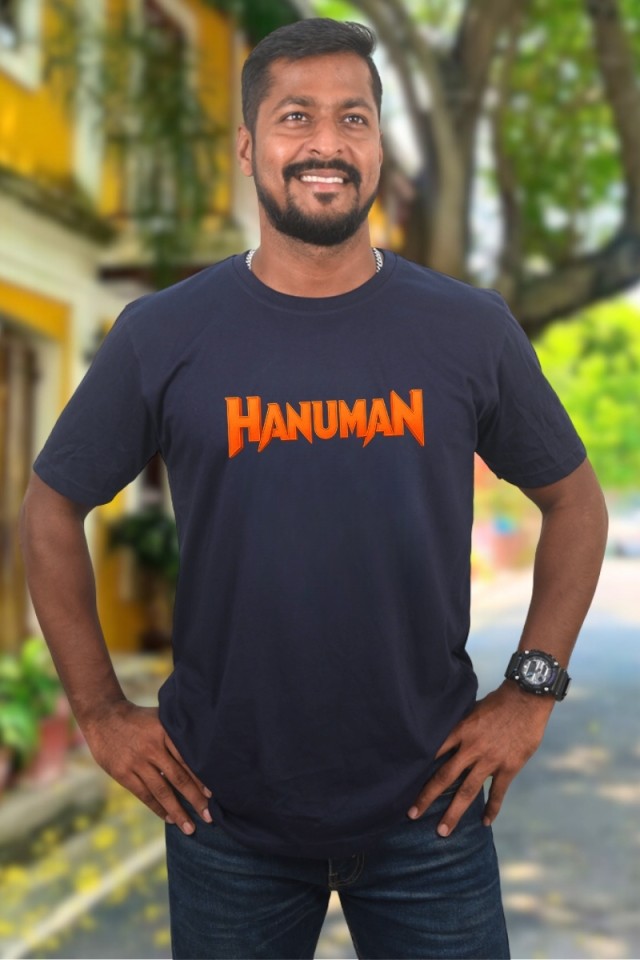 Hanuman Sindoori Classic Fit Navy Blue