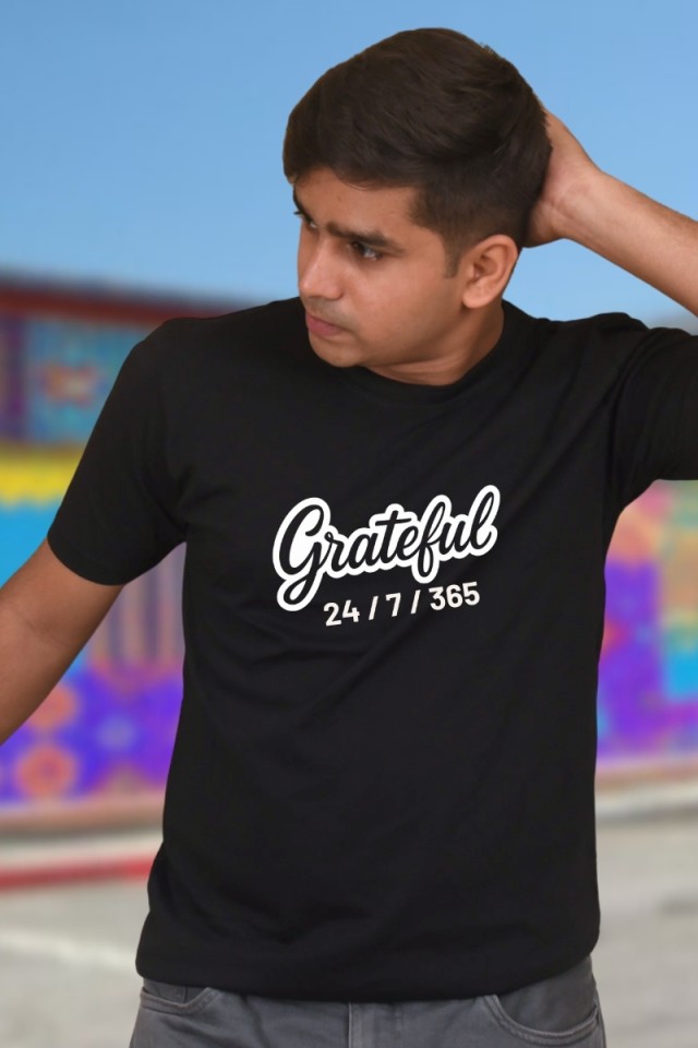 Grateful Classic Fit Black