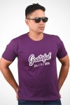 Grateful Classic Fit Dark Purple