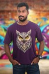 Owl Classic Fit Dark Purple