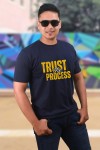 Trust The Process Classic Fit Navy Blue