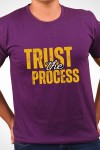 Trust The Process Classic Fit Dark Purple