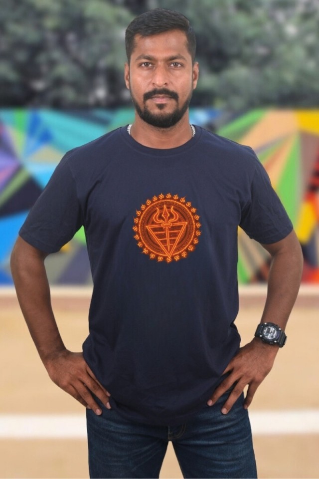 Shiva Agni Classic Fit Navy Blue