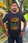 I Dont Need Therapy Classic Fit Navy Blue