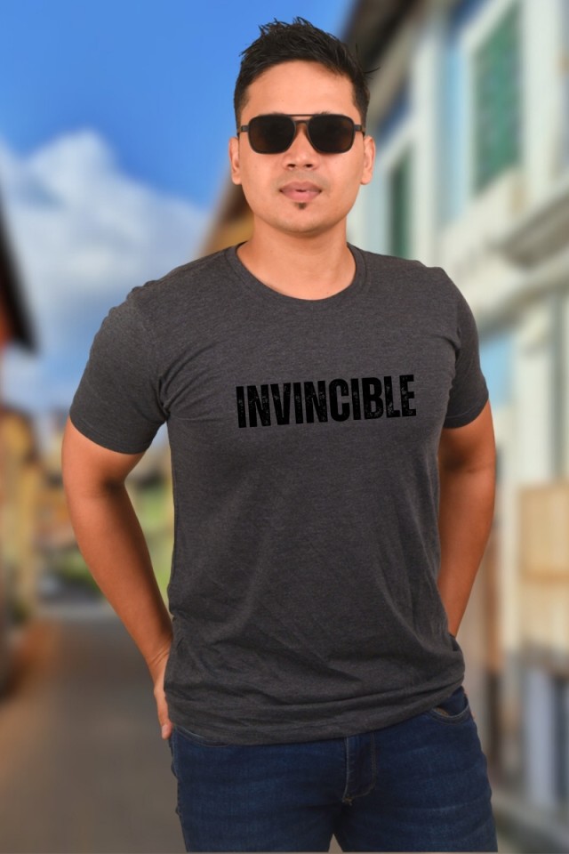 Invincible Classic Fit Grey