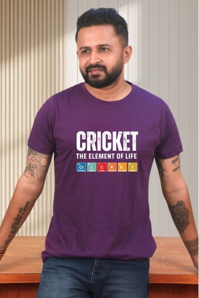 Cricket The Element Of Life Classic Fit Dark Purple