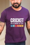 Cricket The Element Of Life Classic Fit Dark Purple