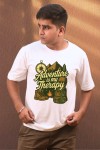Adventure Is My Therapy Camping Classic Fit White