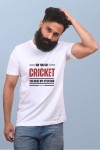 Did You Say Cricket Classic Fit White