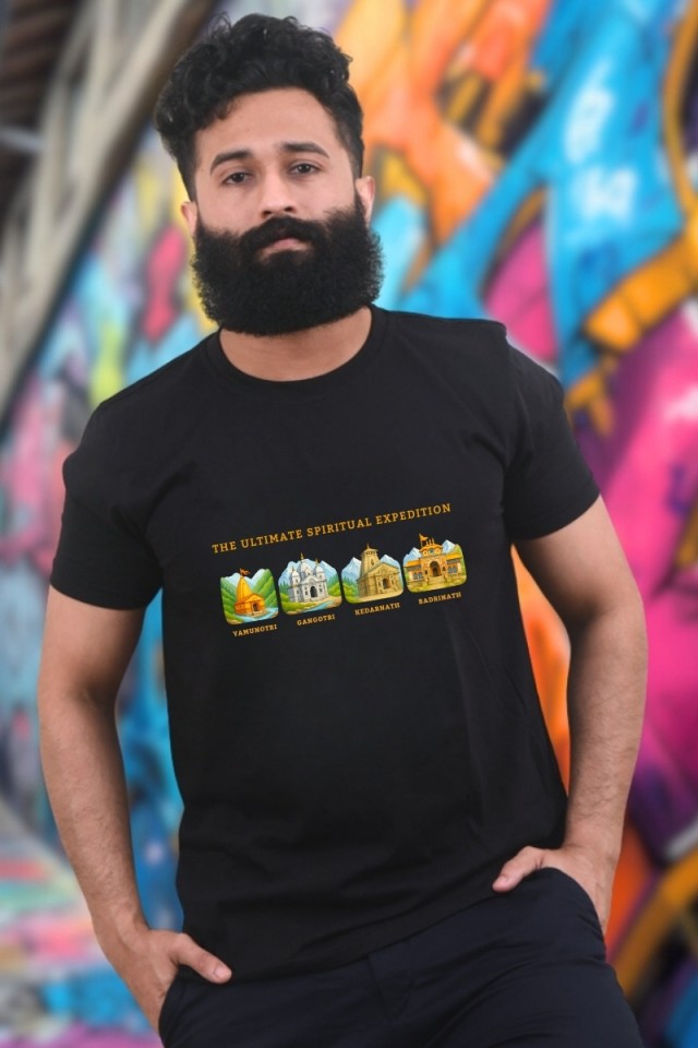 Char Dham Classic Fit Black