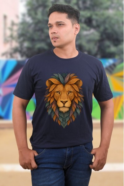Lion Classic Fit Navy Blue