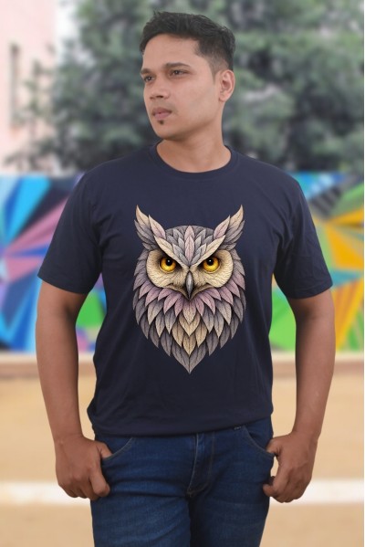 Owl Classic Fit Navy Blue