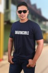 Invincible Classic Fit Navy Blue