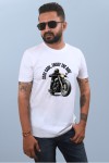 Stay Cool Enjoy The Ride Classic Fit White