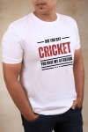 Did You Say Cricket Classic Fit White