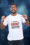 Did You Say Cricket Classic Fit White