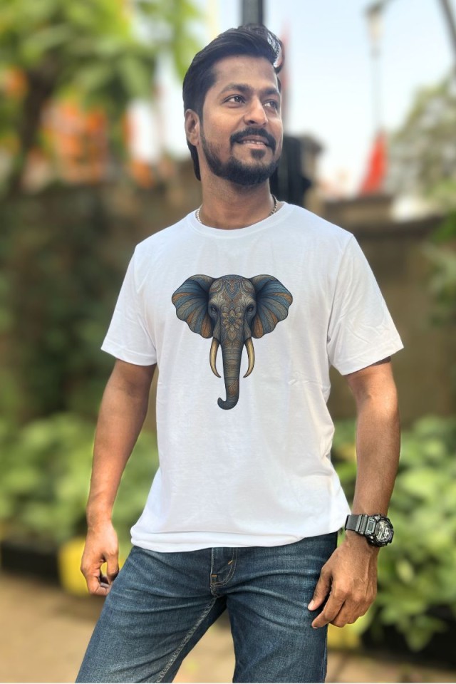 Elephant Classic Fit White