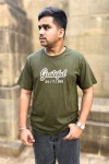 Grateful White Classic Fit Military Green