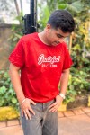 Grateful White Classic Fit Red