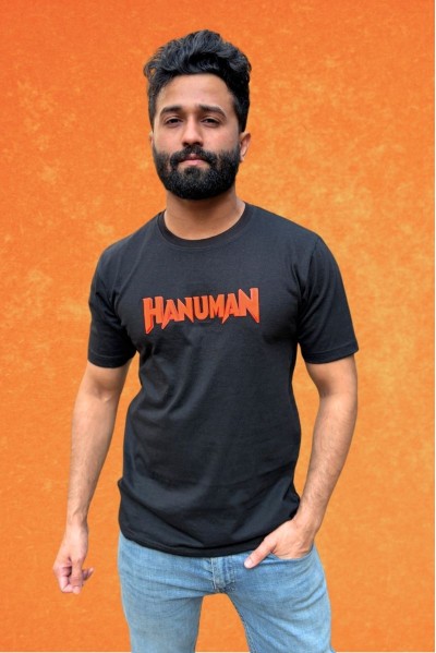 Hanuman Orange Classic Fit Black