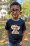 Baby Elephant Navy