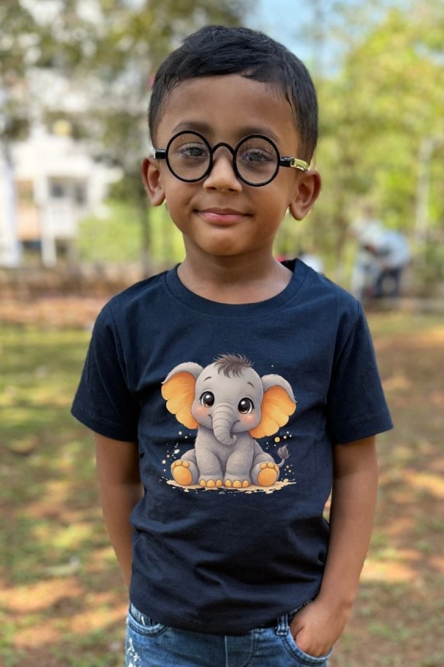 Baby Elephant Navy