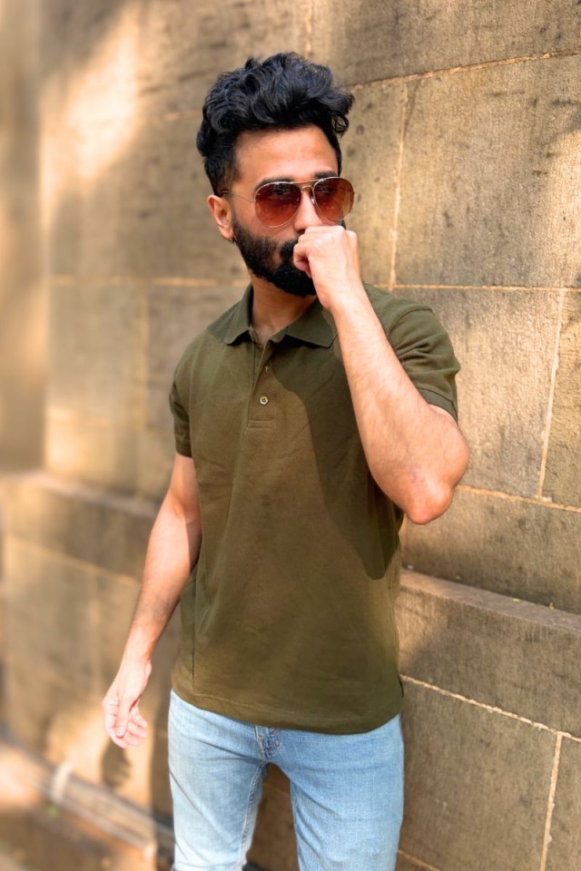 Polo Military Green Classic Fit