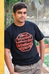 Rajmudra Orange Classic Fit Black