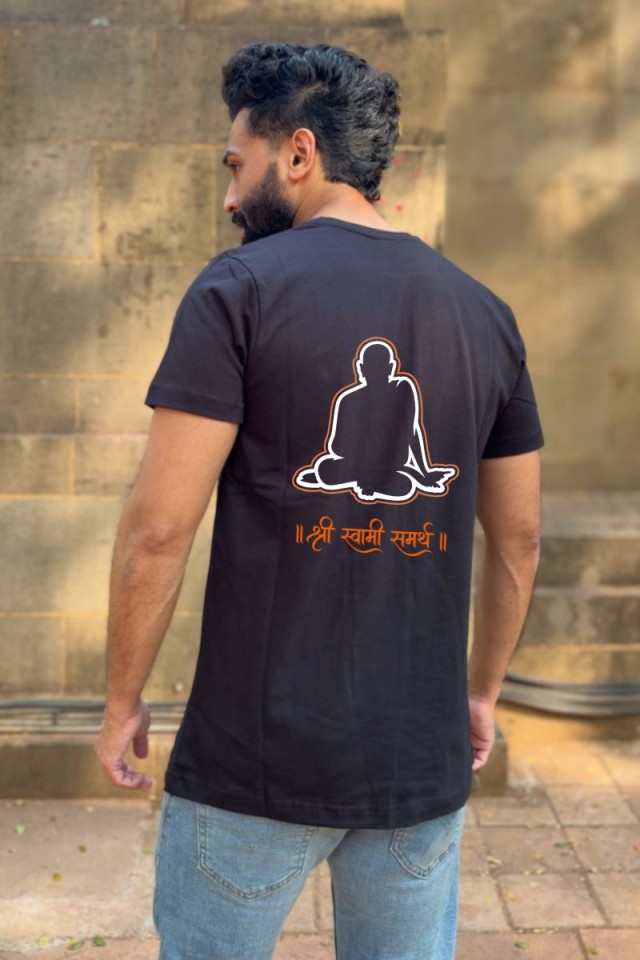 Shree Swami Samarth Classic Fit Black