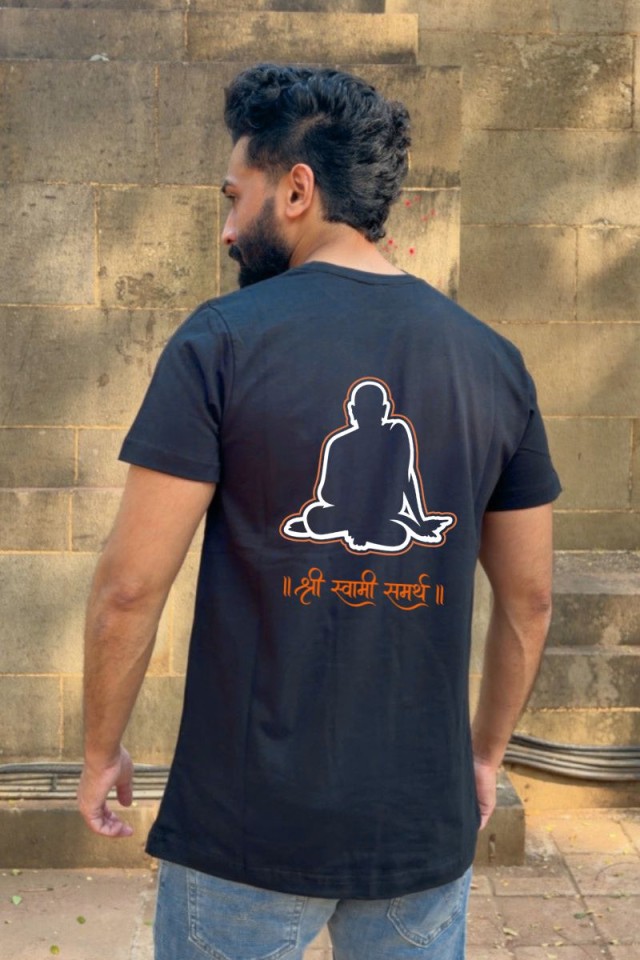 Shree Swami Samarth Classic Fit Navy