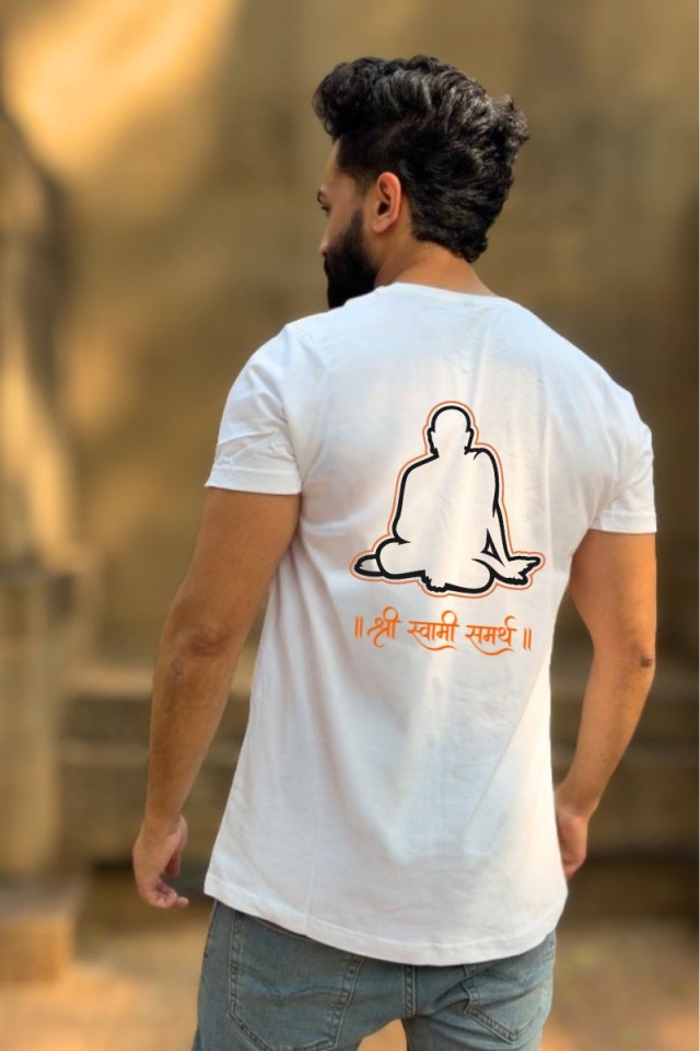 Shree Swami Samarth Classic Fit White